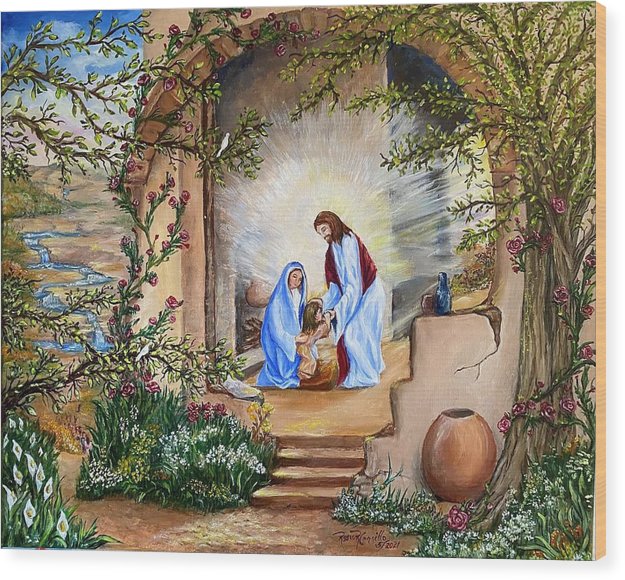 Healing Faith - Wood Print