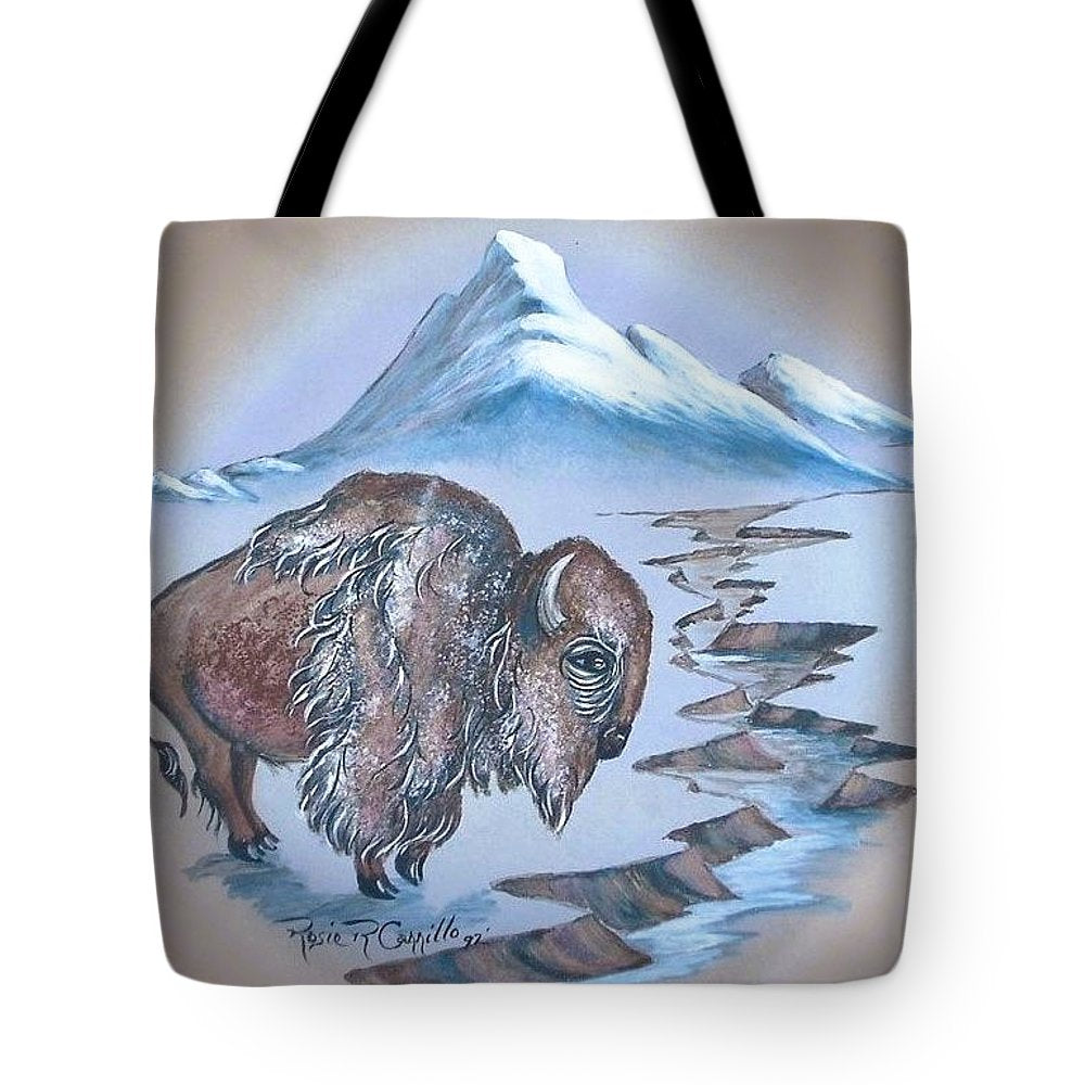 Lone Buffalo - Tote Bag