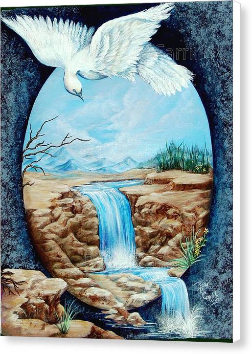 Merciful Flight - Canvas Print