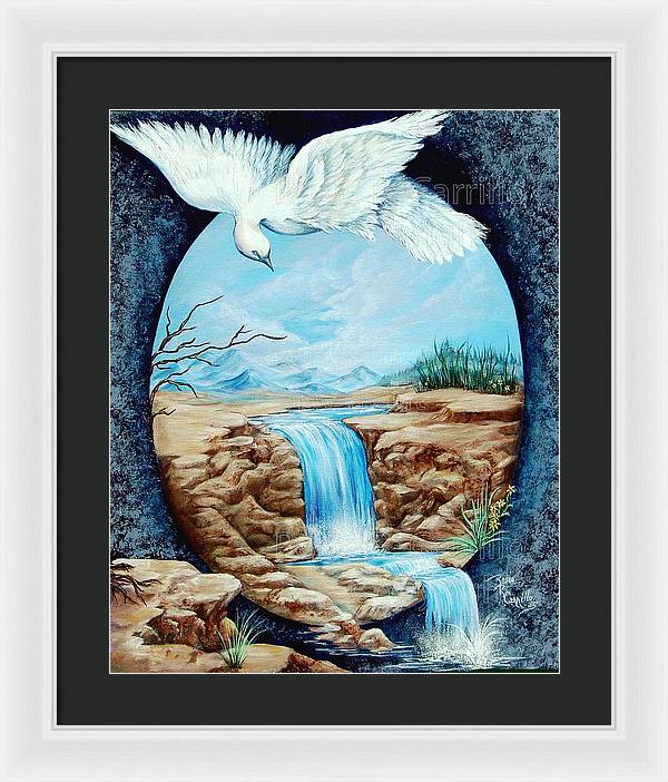 Merciful Flight - Framed Print