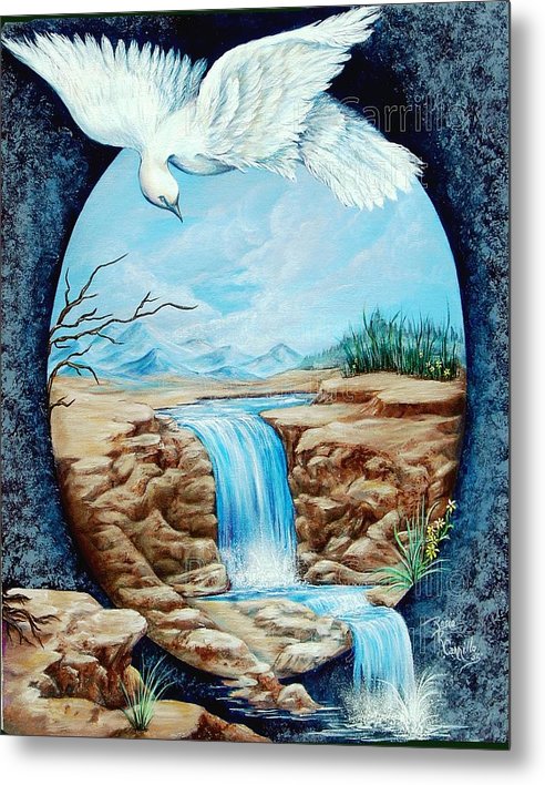 Merciful Flight - Metal Print