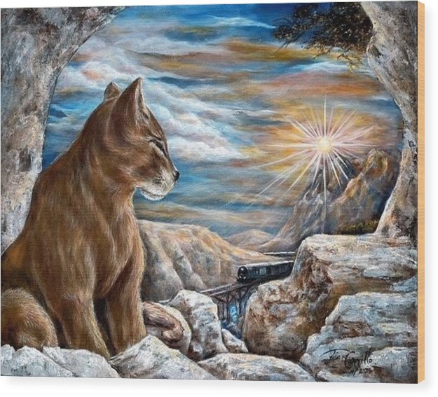 Morning - Wood Print