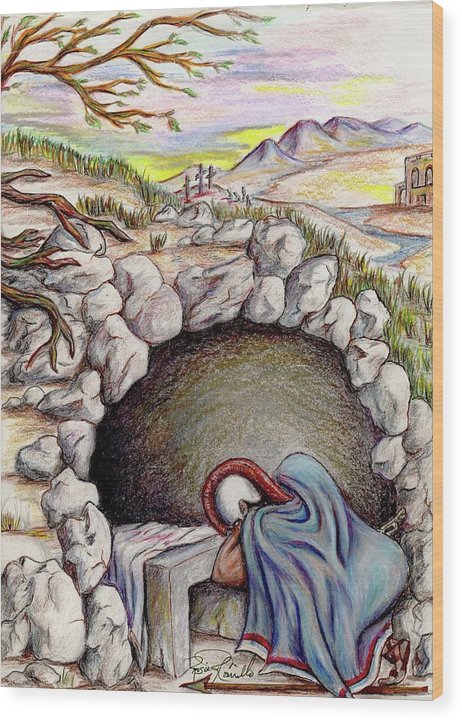 Remorse - Wood Print