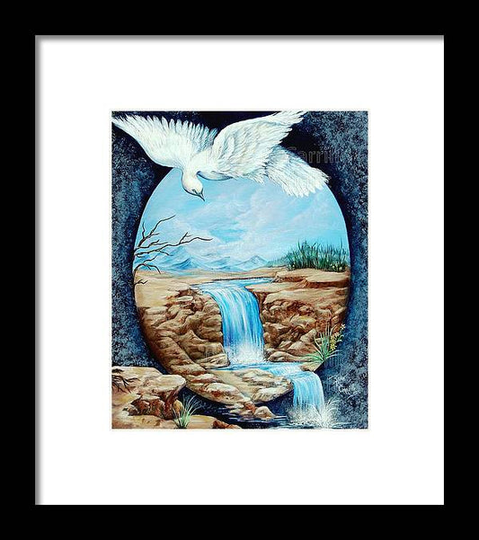 Merciful Flight - Framed Print